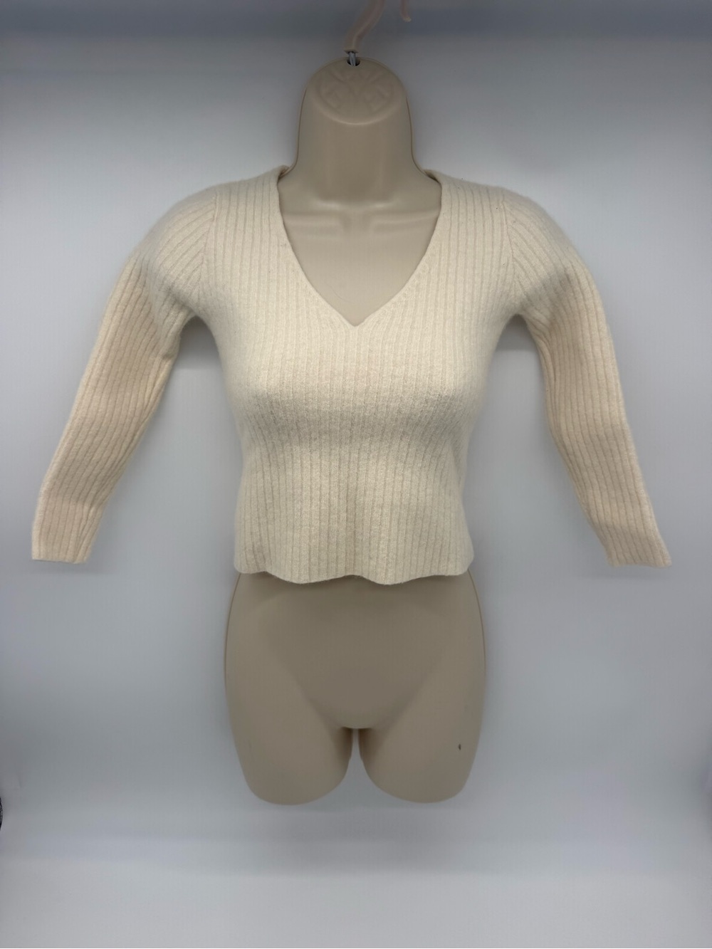 Brandy Melville Ribbed Wool Blend Sweater - Picture 2 of 10